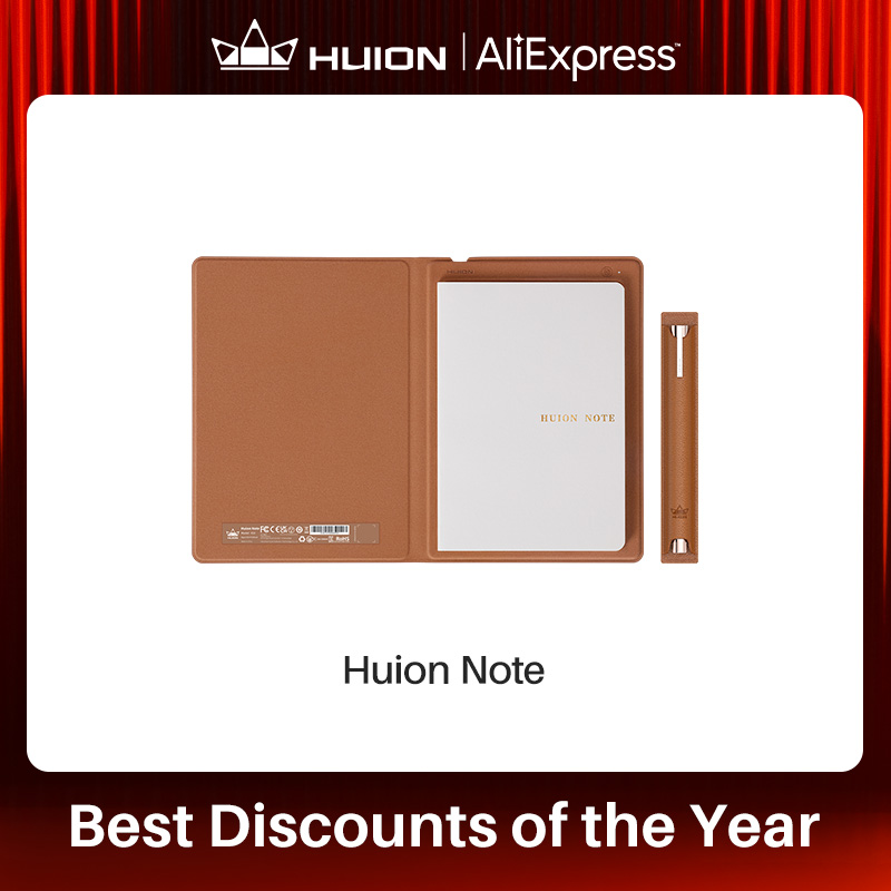 Huion Tablet Accessories - HUION 노트 2-in-1 디지털 노트북 드로잉
