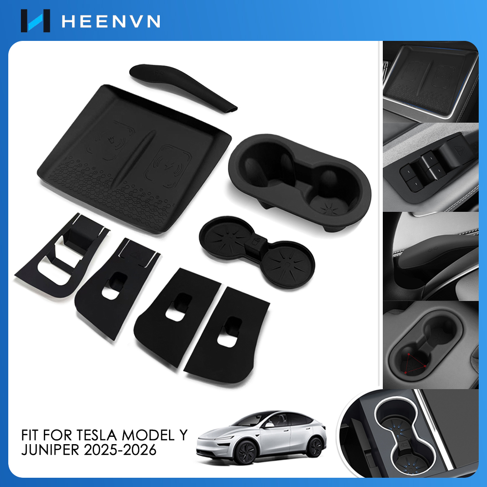 Wireless Charging Pad - Heenvn 8Pcs 자동차 무선 충전 실리콘