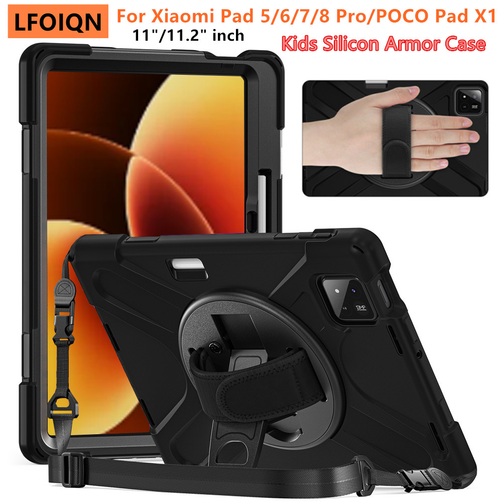 Poco Tablet Accessories - LFOIQN 키즈 러기드 케이스 샤오미 패드8
