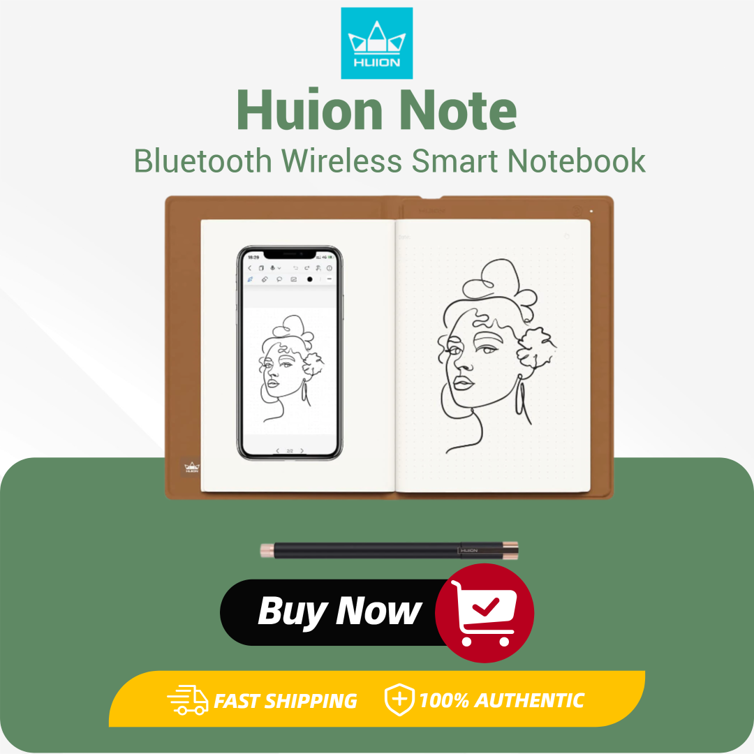 휴이온 노트 스마트 노트북 무선 그래픽 태블릿 50페이 - Huion Tablet Accessories 리뷰 및 가격