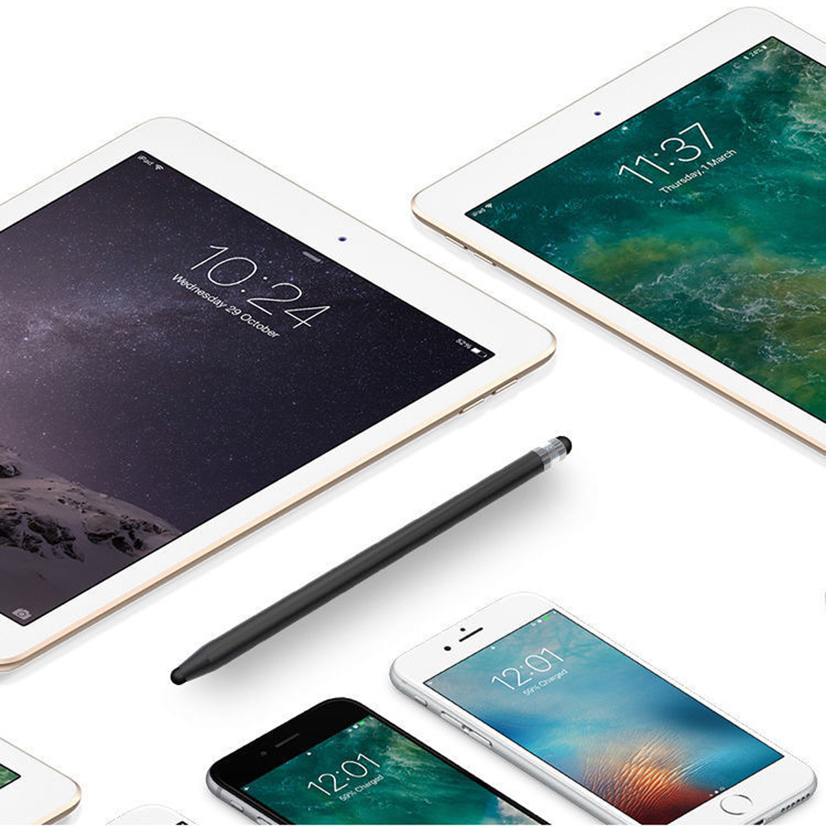 터치스크린용 스타일러스 펜, 아이패드, 안드로이드, 크 - Tablet Drawing Accessories 리뷰 및 가격