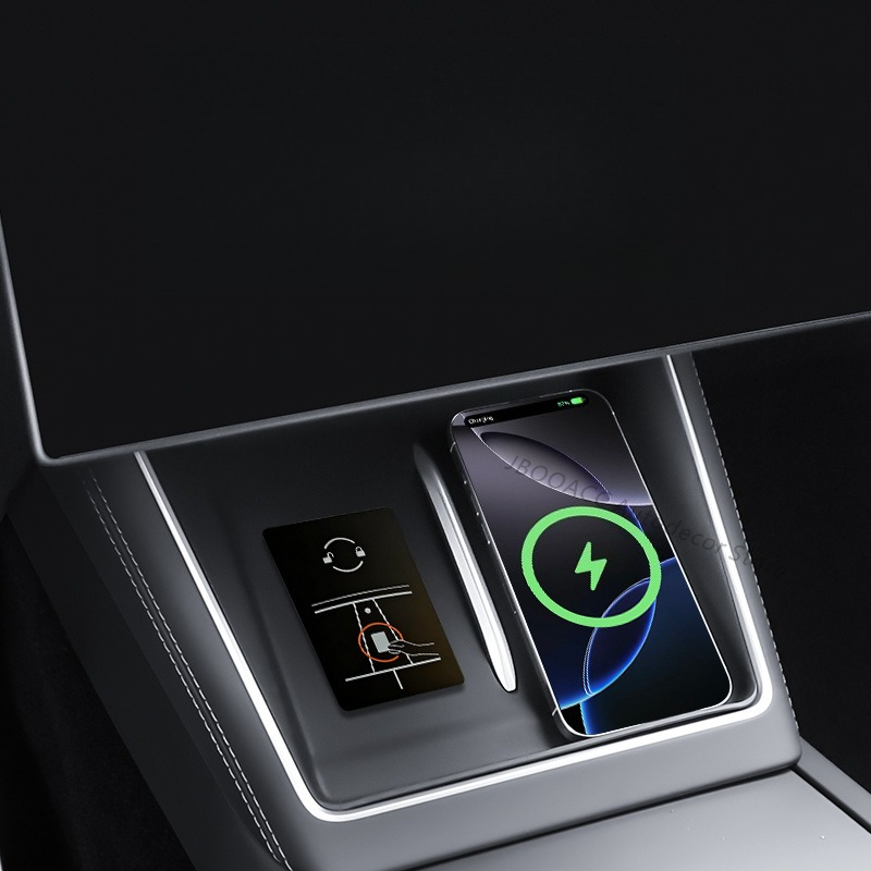 테슬라 모델 YL 무선 충전 실리콘 패드 미끄럼 방지  - Wireless Charging Pad 리뷰 및 가격