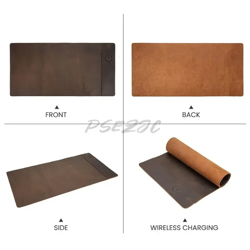 빈티지 소가죽 마우스 패드, 초대형 방진 및 방수 스트 - Wireless Charging Pad 리뷰 및 가격