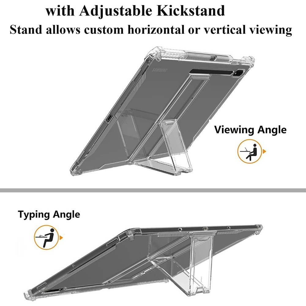 삼성 갤럭시 탭 S9 S8 플러스 12.4 용 TPU  - Samsung Tablet S9 Accessories 리뷰 및 가격