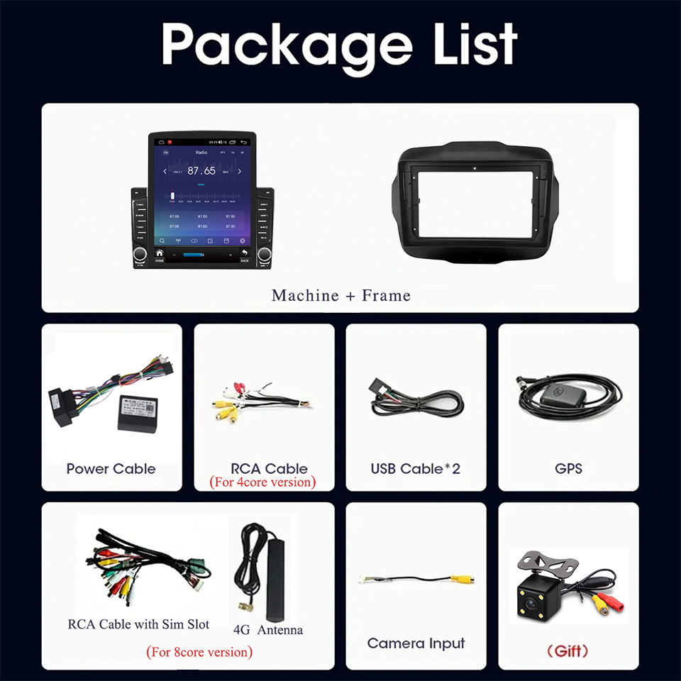 8G+128G 안드로이드 14 지프 레니게이드 2014 - Tablet Danish Mobile & Accessories Photos 리뷰 및 가격