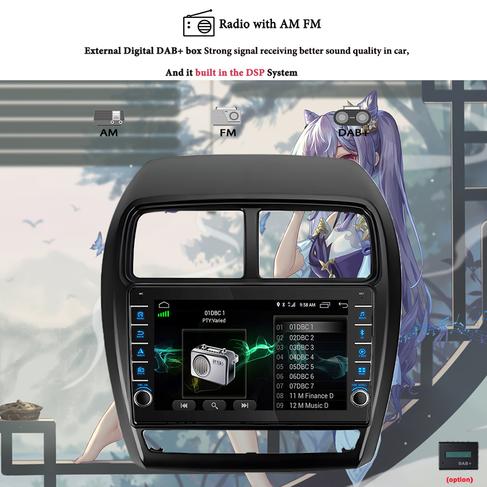 8G + 128G 안드로이드 14 미쓰비시 ASX 20 - Tablet Danish Mobile & Accessories Photos 리뷰 및 가격