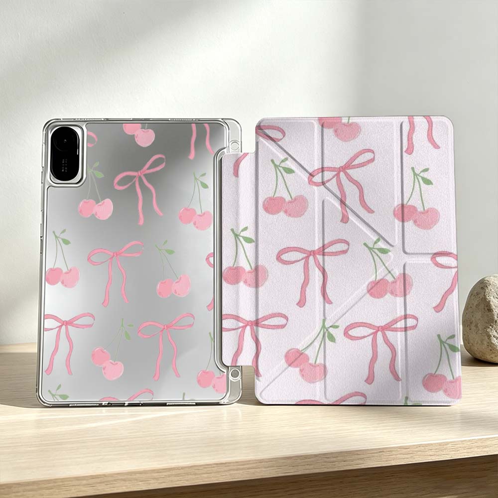 아티스틱 핑크 보우 체리 소프트 샤오미 미 패드 8 7 - Poco Tablet Accessories 리뷰 및 가격