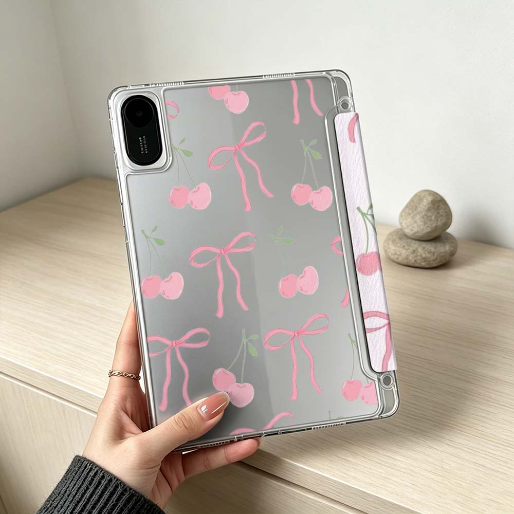 아티스틱 핑크 보우 체리 소프트 샤오미 미 패드 8 7 - Poco Tablet Accessories 리뷰 및 가격