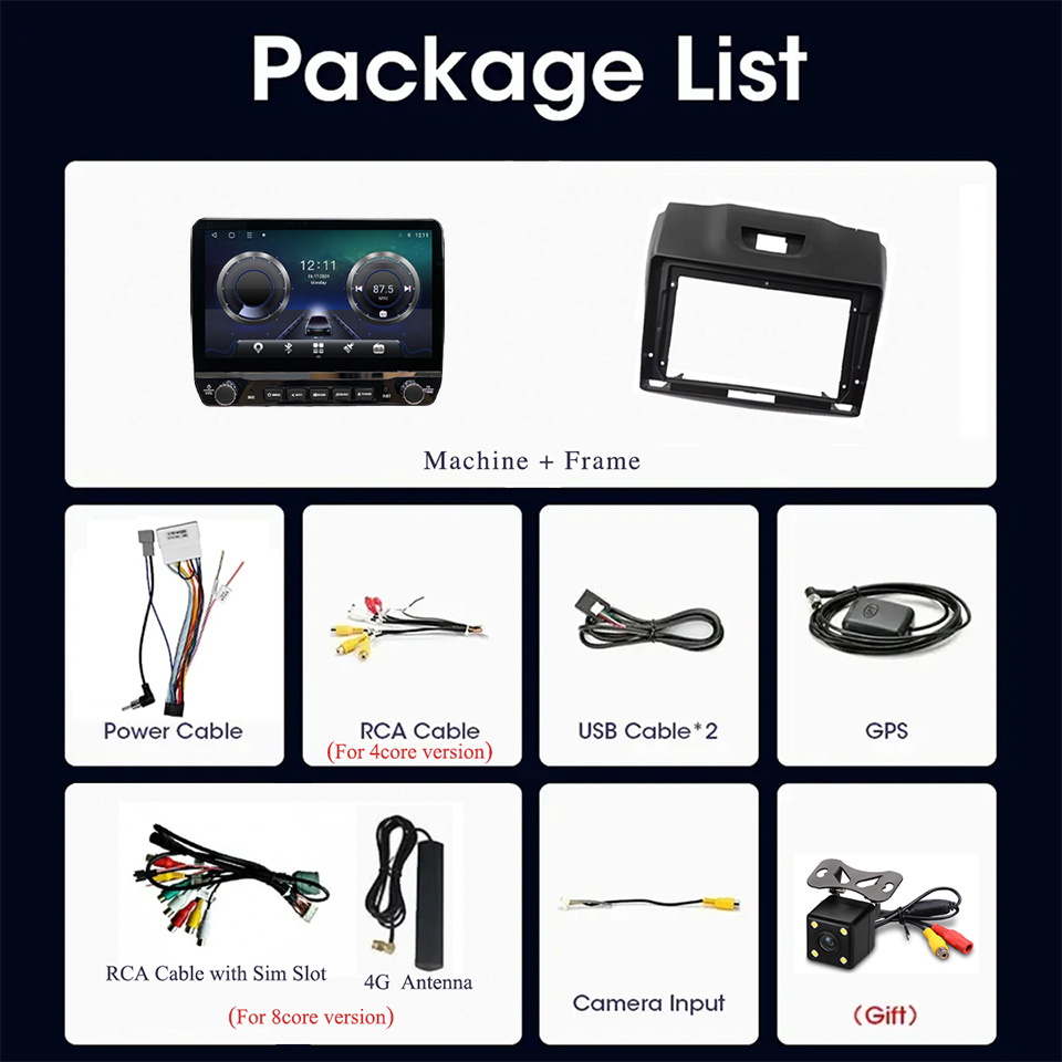 2Din 안드로이드 14 Autoradio 멀티미디어  - Tablet Danish Mobile & Accessories Photos 리뷰 및 가격