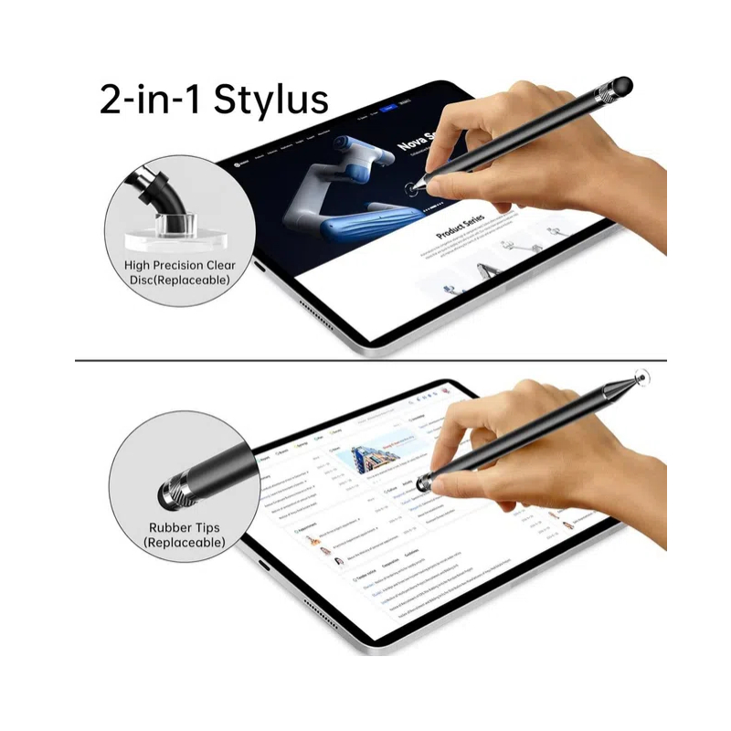 2-in-1 스타일러스 펜 고감도 디스크 팁 고무 팁  - Tablet Drawing Accessories 리뷰 및 가격