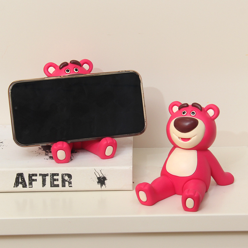 새로운 Lotso 휴대 전화 홀더 수지 귀여운 만화 카 - Tablet Accessories For Girls 리뷰 및 가격