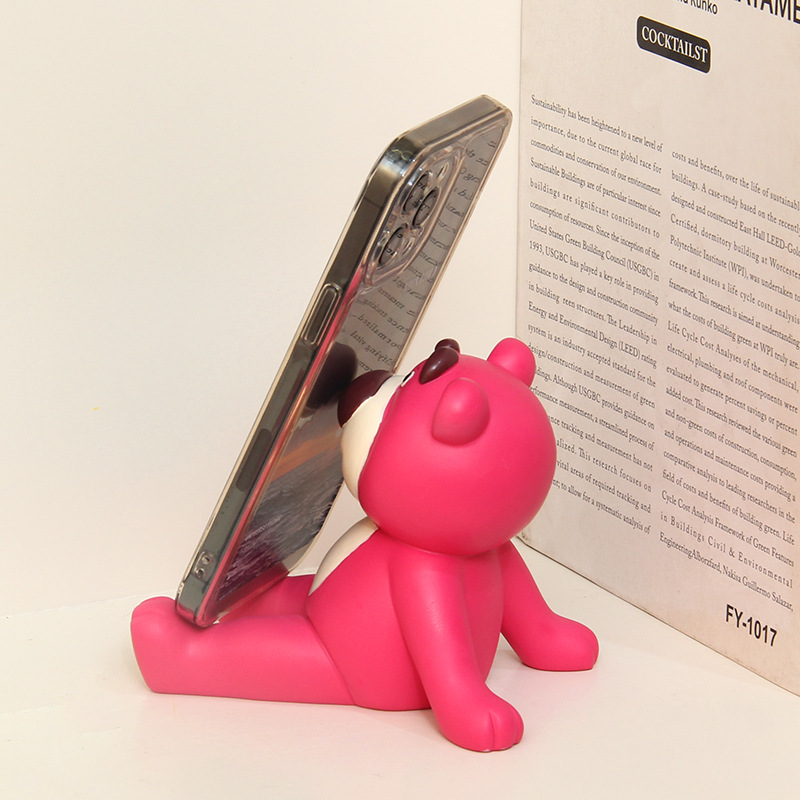 새로운 Lotso 휴대 전화 홀더 수지 귀여운 만화 카 - Tablet Accessories For Girls 리뷰 및 가격
