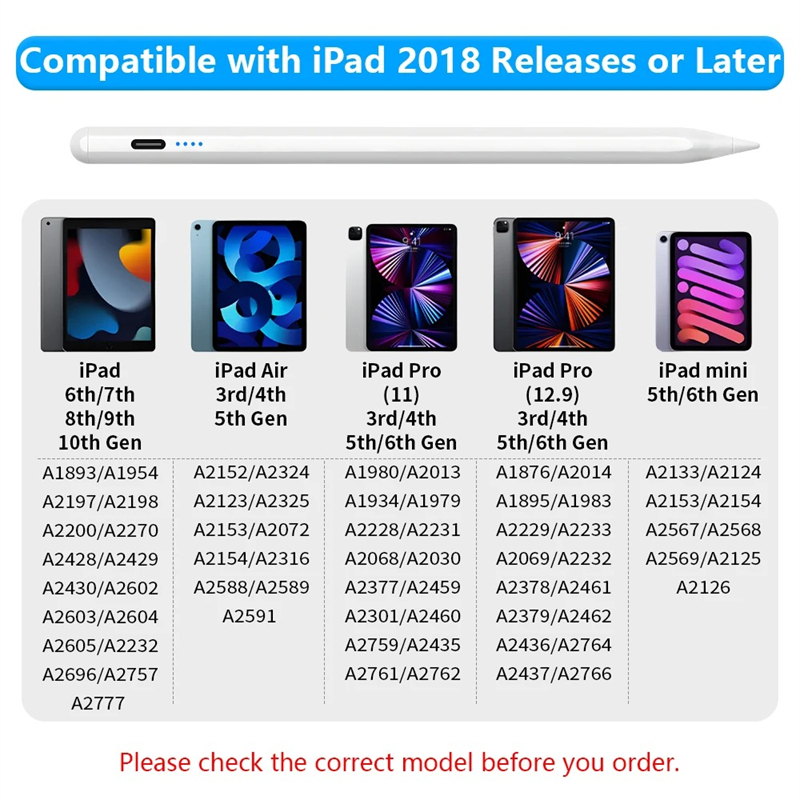 LED 전원 표시등이 있는 애플 펜슬용 스타일러스 펜, - Tablet Accessories Kids 리뷰 및 가격