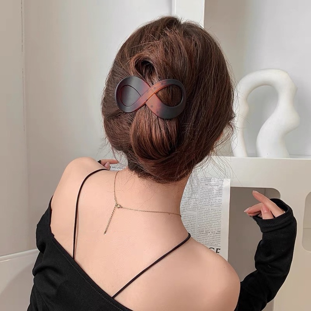 트렌드 PC 헤어 클립 간단한 8 모양의 인피니티 스타 - Tablet Accessories For Girls 리뷰 및 가격