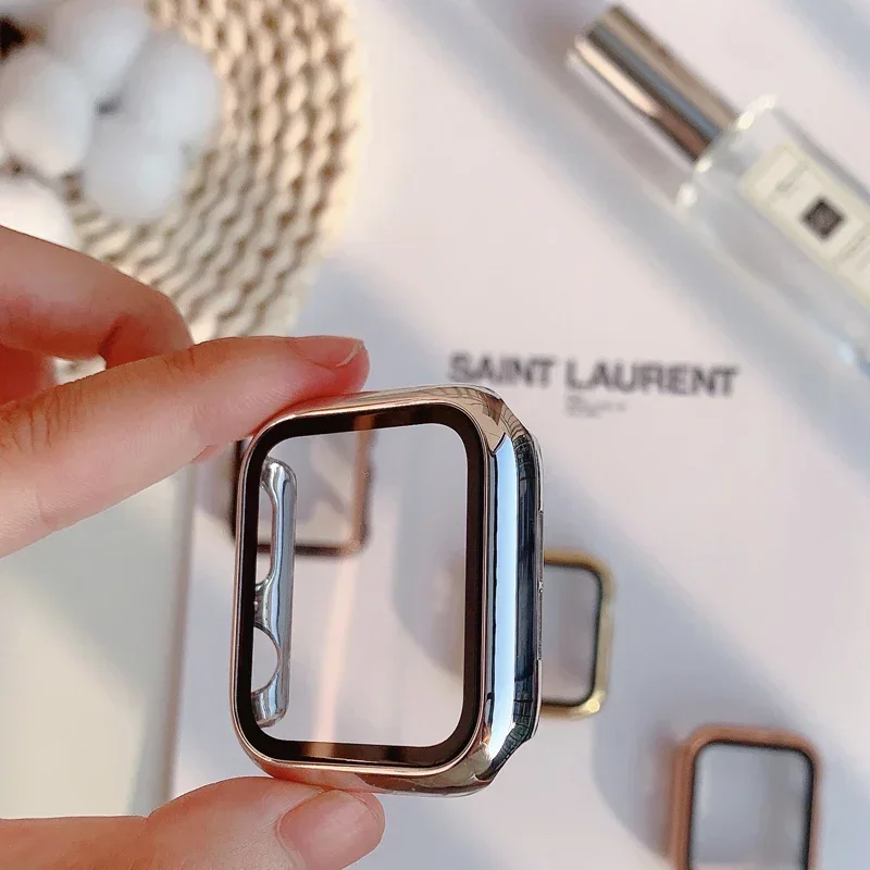 유리 + 케이스 Apple Watch 밴드 44mm 4 - Tablet Accessories For Girls 리뷰 및 가격