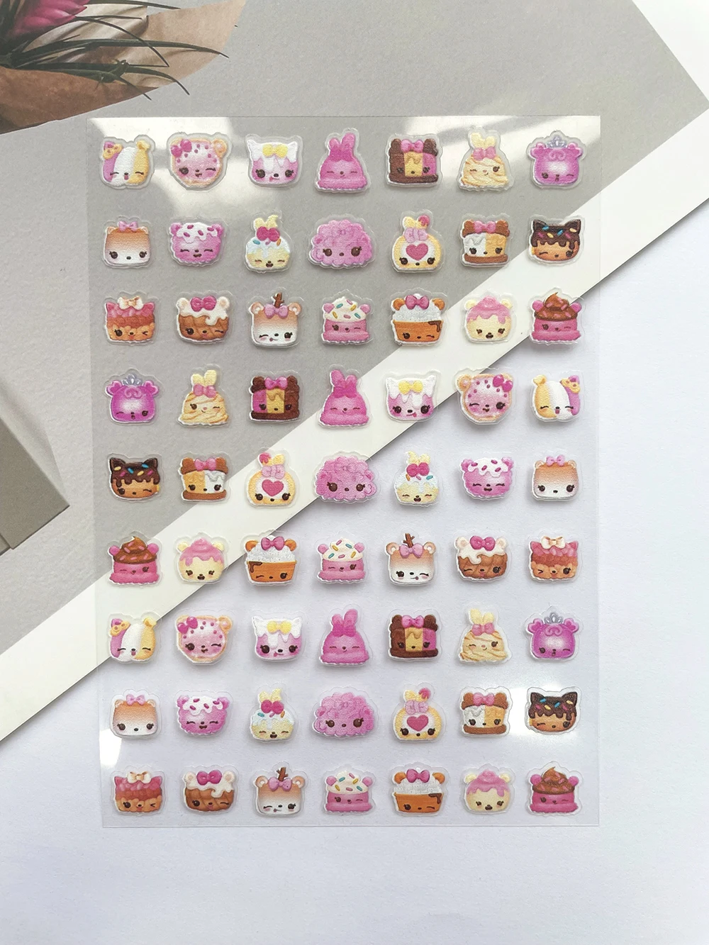 미니 Pvc 재미 있은 고양이 포스터 상품 스티커 네일 - Tablet Cute Accessories 리뷰 및 가격