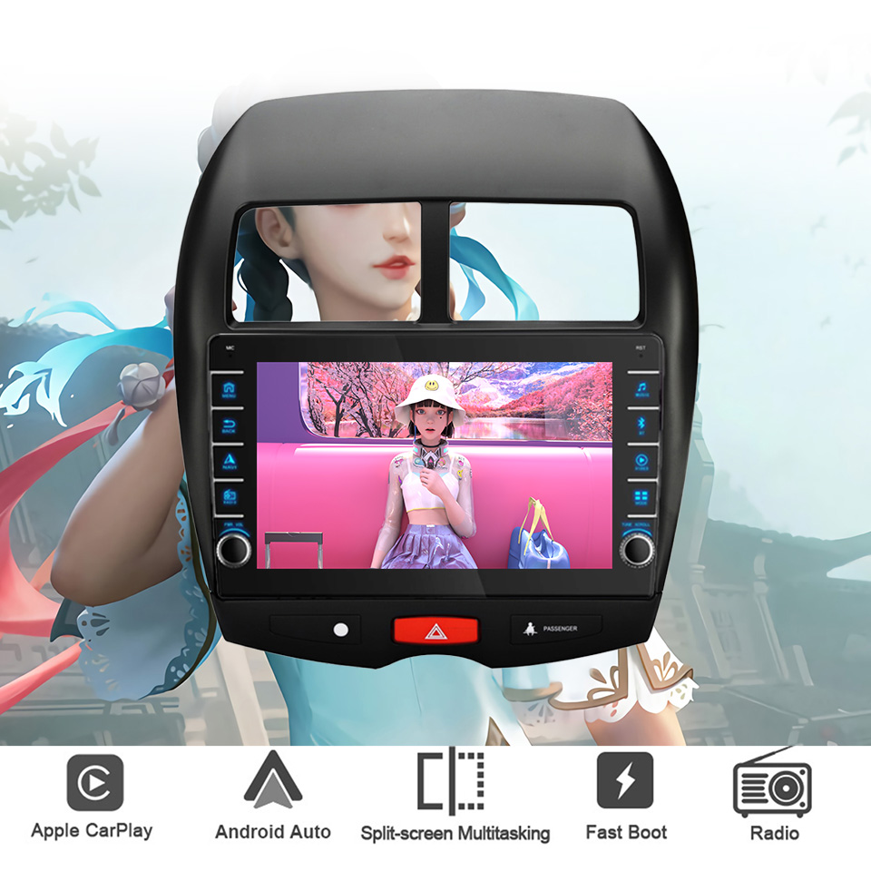 미쓰비시 ASX 2010 - 2016 용 자동차 라디오 - Tablet Danish Mobile & Accessories Photos 리뷰 및 가격