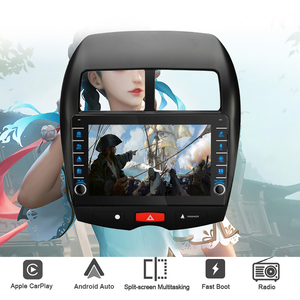 미쓰비시 ASX 2010 - 2016 용 자동차 라디오 - Tablet Danish Mobile & Accessories Photos 리뷰 및 가격