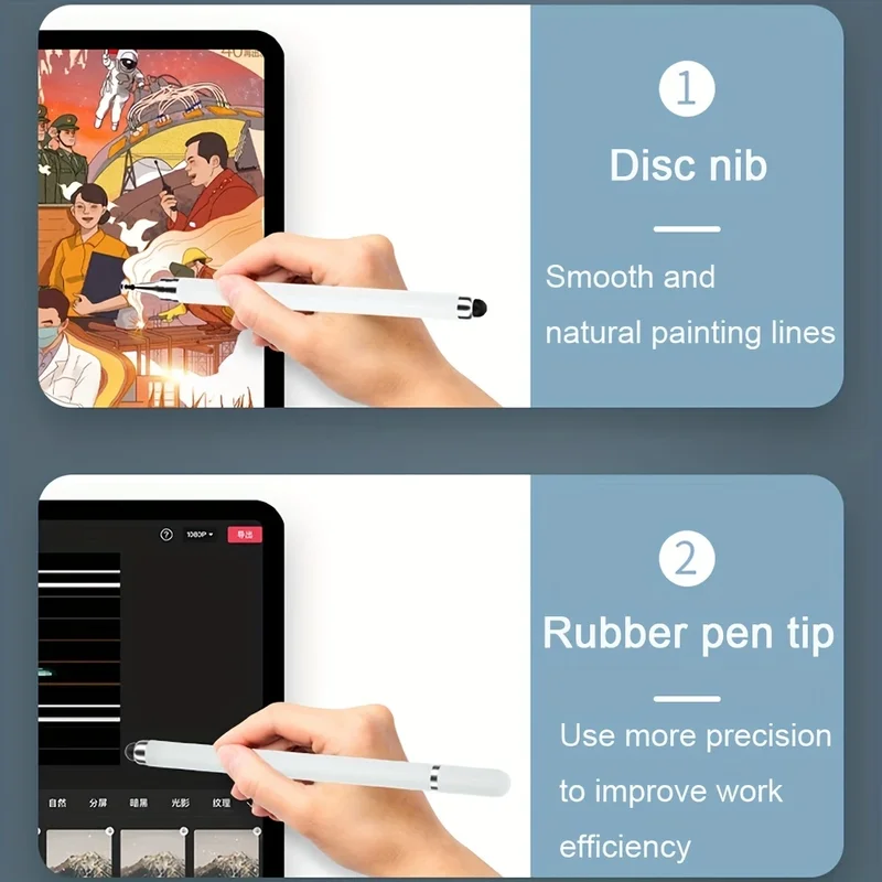 2in1 스타일러스 펜 범용 드로잉 태블릿 용량 성 스 - Tablet Drawing Accessories 리뷰 및 가격