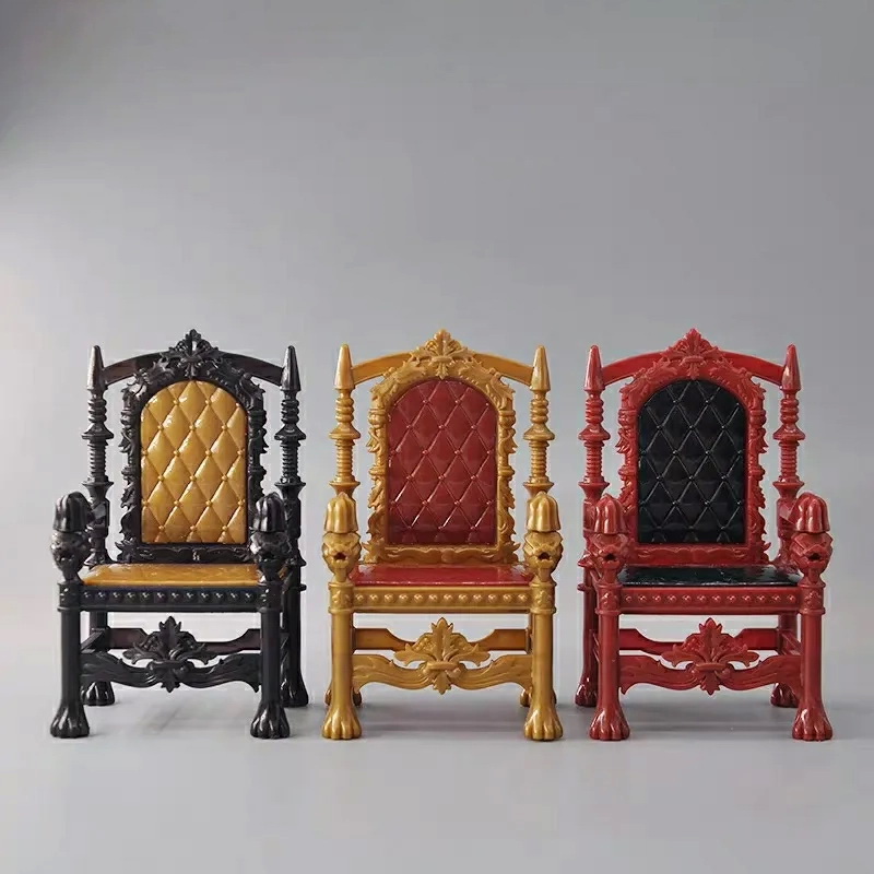 왕의 의자의 미니어처 의자, 인형의 집 군인 장면 액세 - Tablet Drawing Accessories 리뷰 및 가격